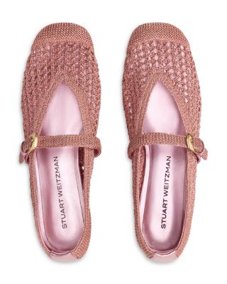 Women's Leora Mary Jane Crochet Flats