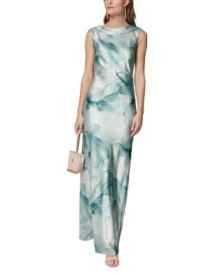 Sleeveless High Neck Maxi Dress