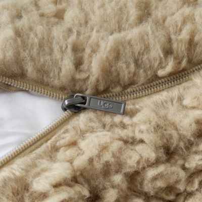 Shira Textured Sherpa Decorative Pillow, 20" x 20"