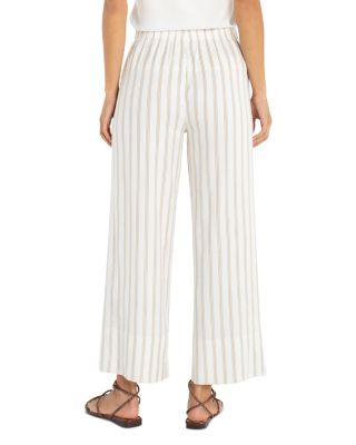 Pull On Wide Leg Cropped Pants