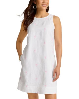 Two Palms Embroidered Shift Dress