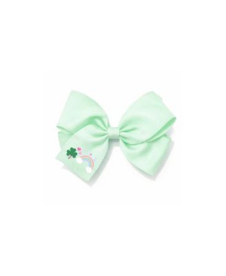  Girls' Shamrock Hair Bow