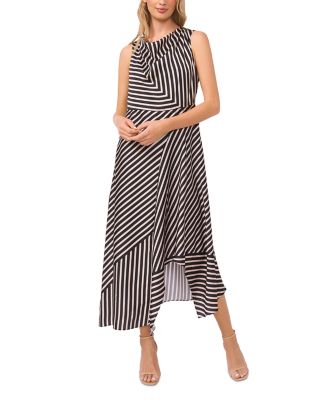 Cowlneck Sleeveless Dress