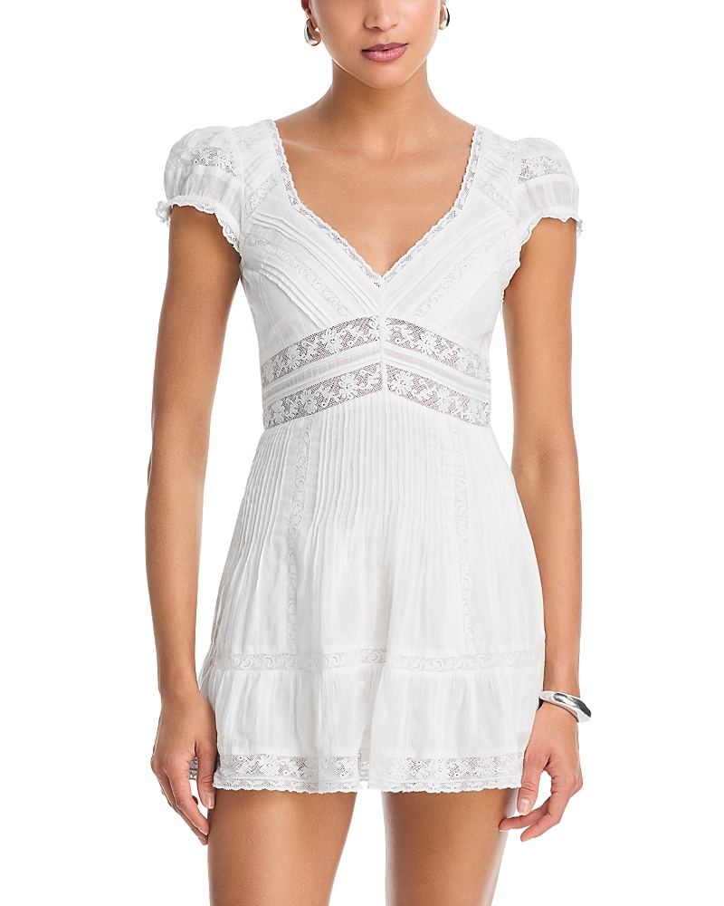 LoveShackFancy Edena Mini Dress