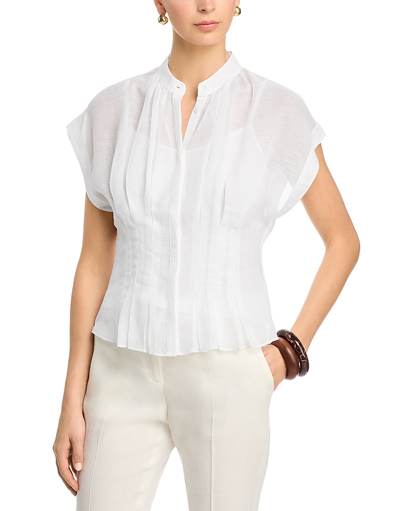 Boss Badavina Pleated Top