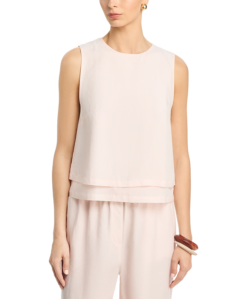 Boss Bliny Layered Crop Top