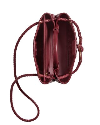 Small Andiamo Intrecciato Leather Shoulder Bag