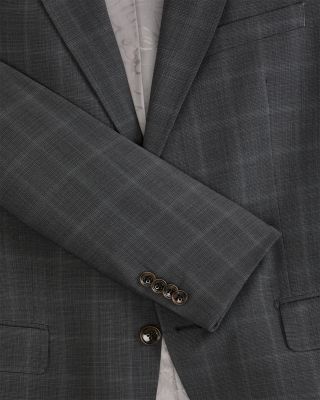 Wright Plaid Modern Fit Suit Jacket