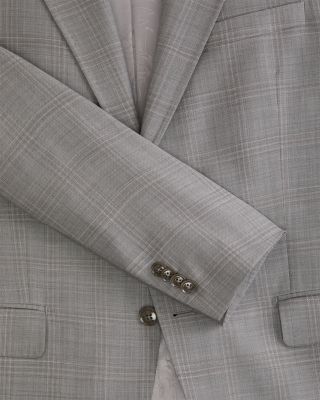 Wright Plaid Modern Fit Suit Jacket