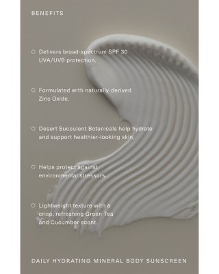 Daily Hydrating Mineral Body Sunscreen 6 oz.