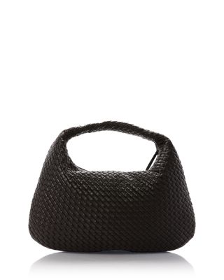 Maxi Veneta Intrecciato Leather Shoulder Bag