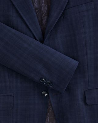 Wright Plaid Modern Fit Suit Jacket