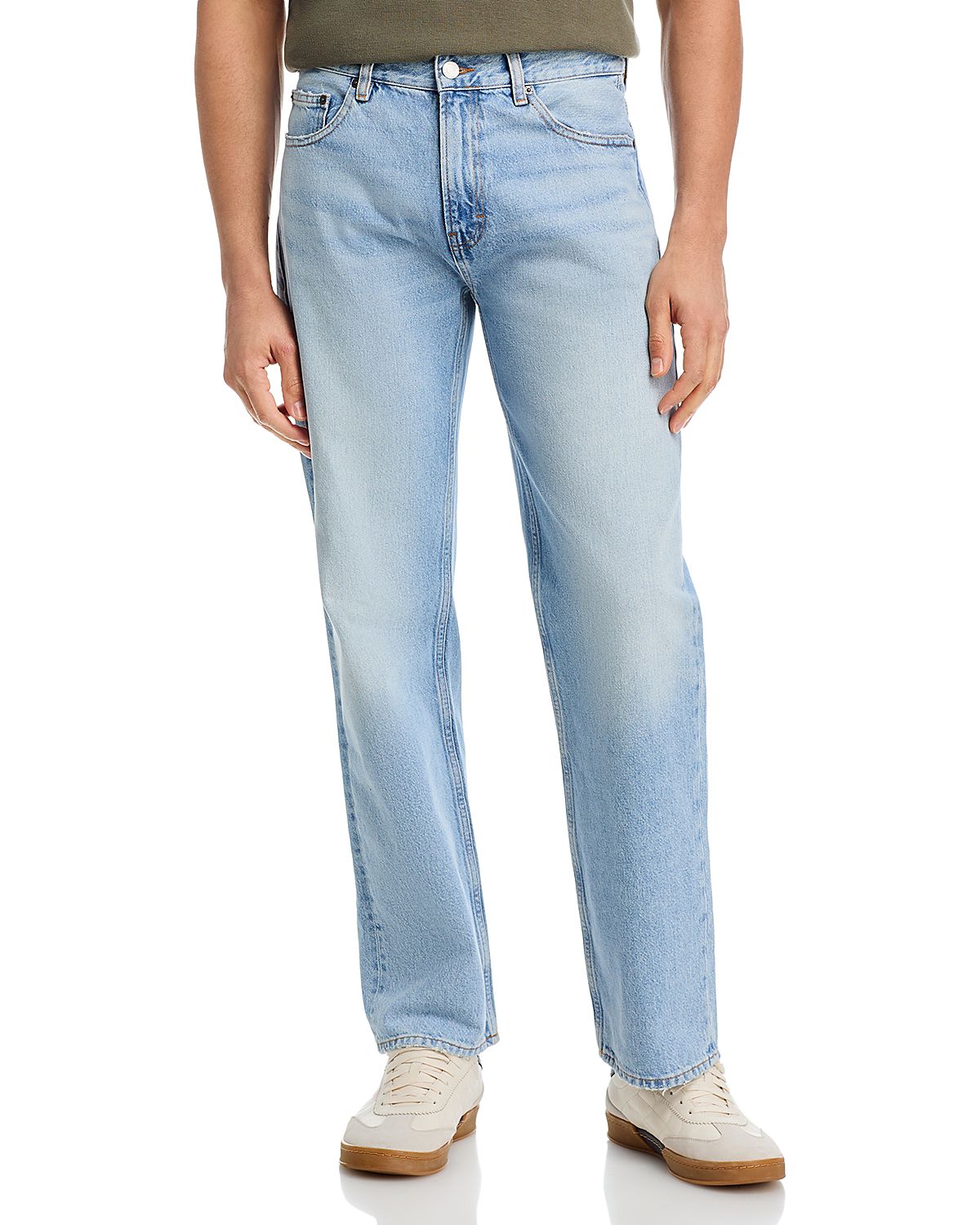 Frame Relaxed Fit Straight Leg Jeans