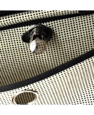 31 Herbag Zip Criss Viking Toile and Leather