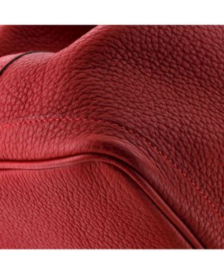 36 Garden Party Tote Leather