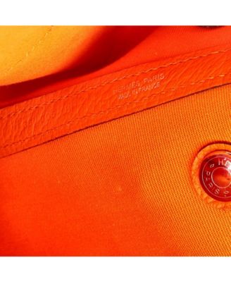 30 Garden Party Tote Toile and Leather