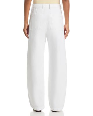 The Bow Cargo Jeans in White