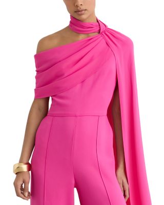 Carrie Draped Asymmetric Jumpsuit