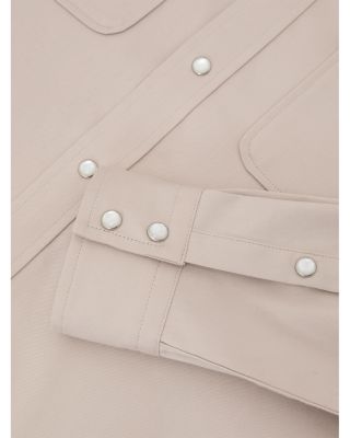 McRae Long Sleeve Twill Overshirt