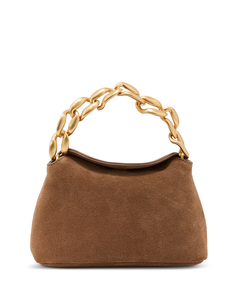 Reiss Peony Suede Handbag