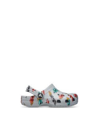 Unisex Classic Race Cars Graphic Clogs - Toddler
