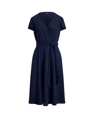Belted Georgette Dress