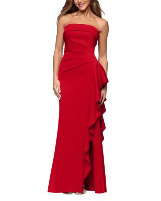 Scuba Strapless Gown - Exclusive