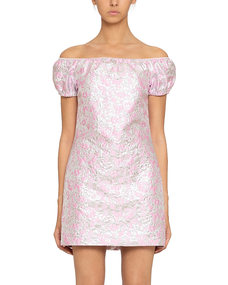 DES_PHEMMES Off The Shoulder Mini Dress