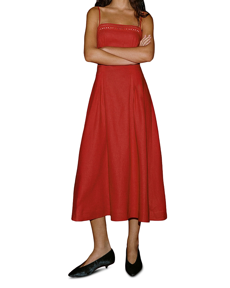 Reformation Pomona Linen Dress