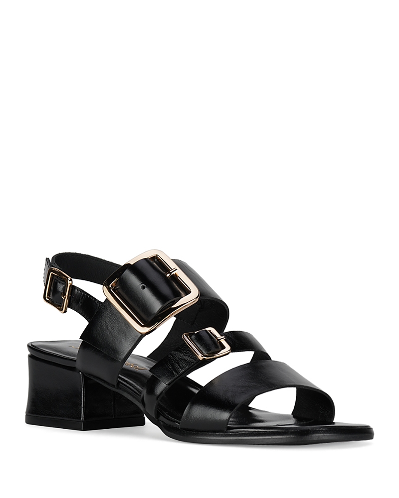 Jeffrey Campbell Women's Righteous Buckled Block Heel Sandals