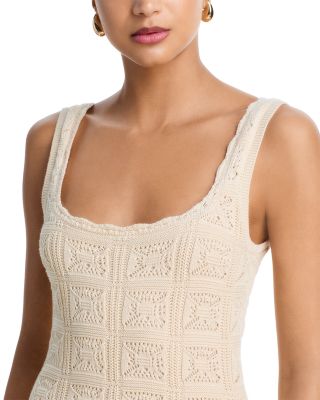 Nellis Crocheted Midi Dress