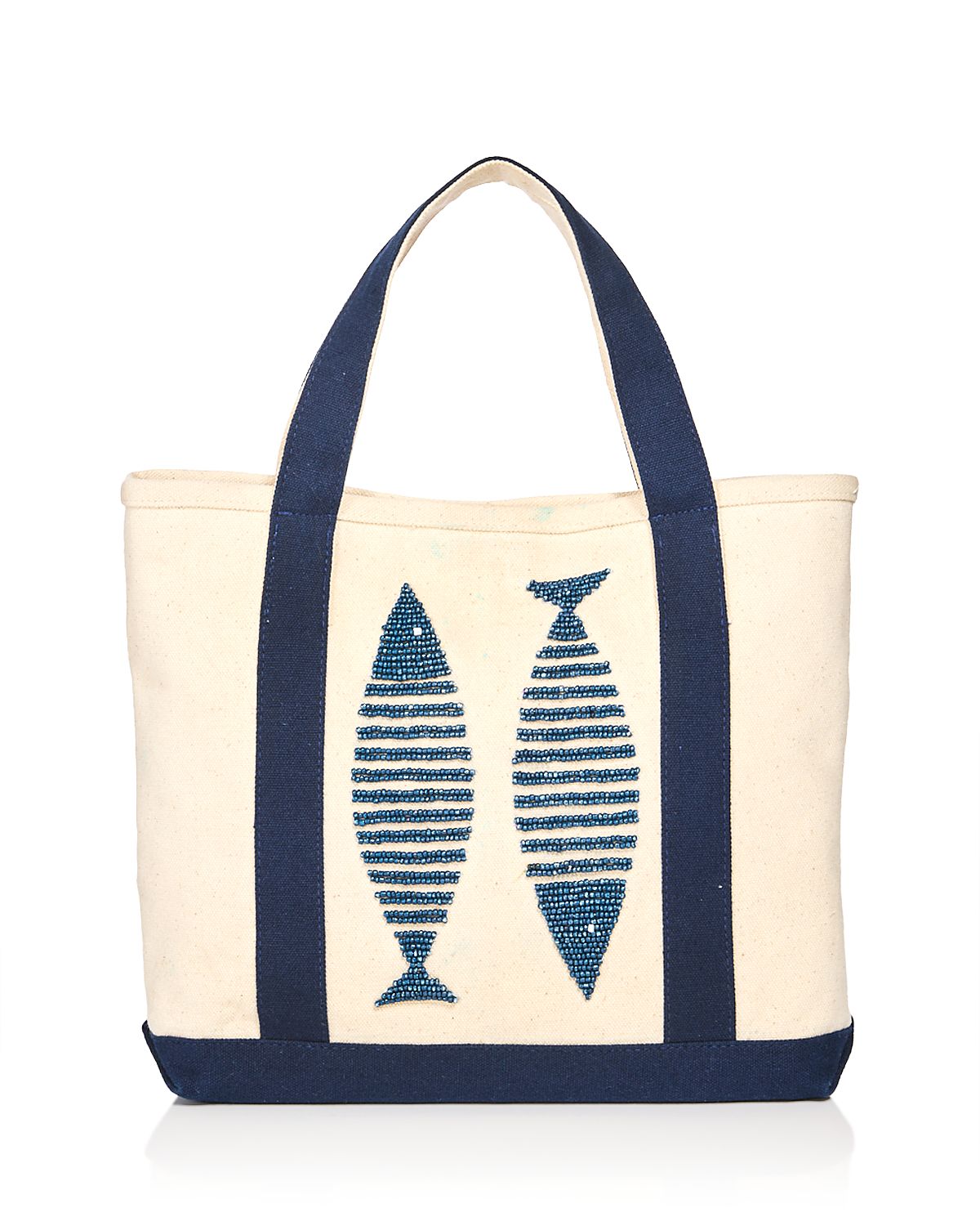 Aqua Mini Canvas Tote