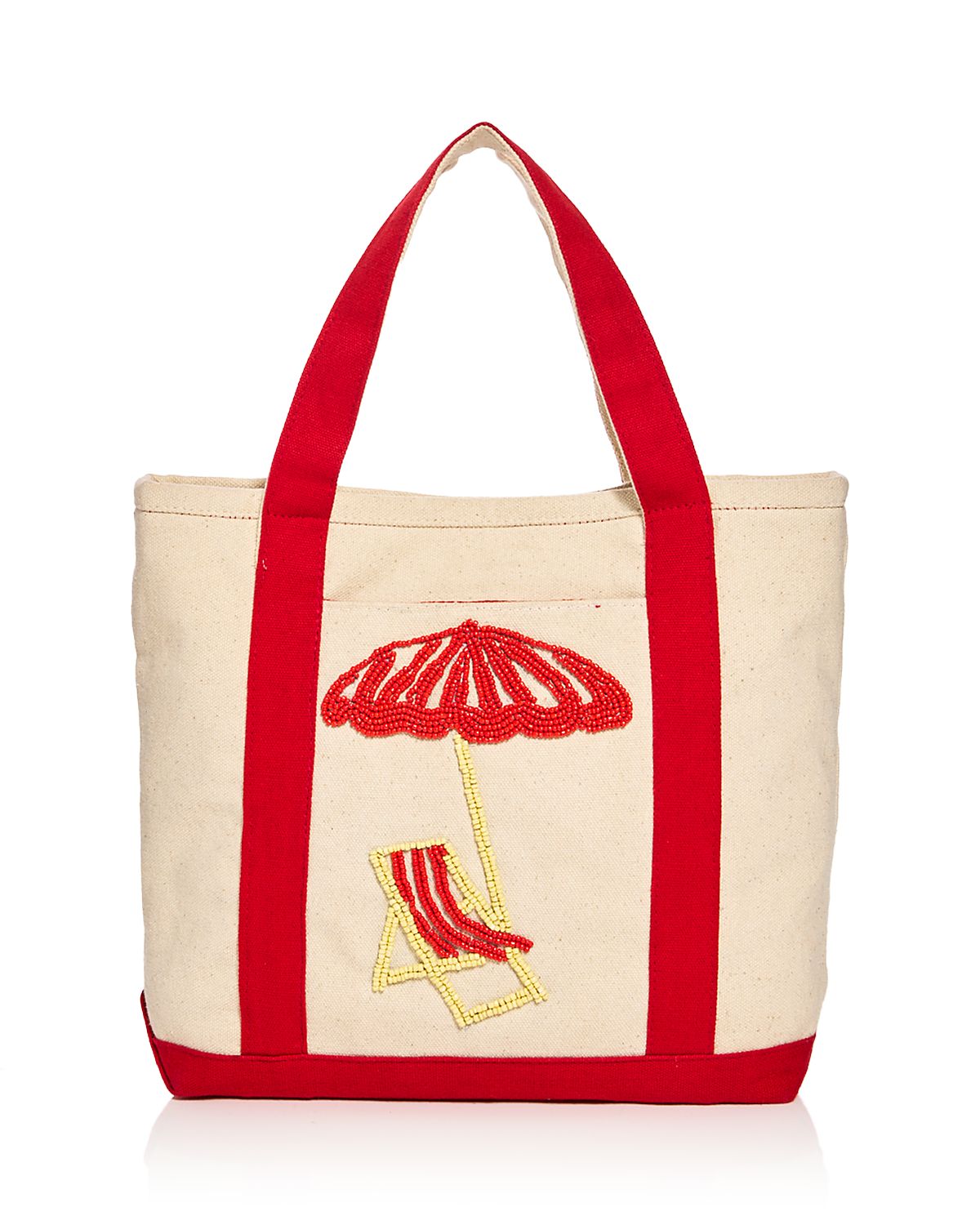 Aqua Mini Canvas Tote