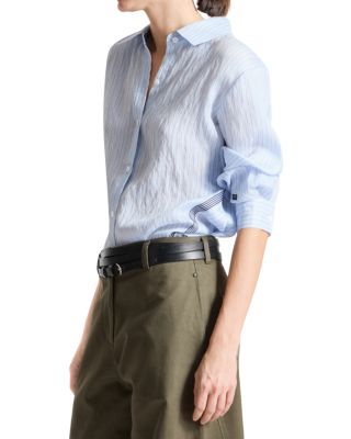 Lanette Pinstriped Blouse