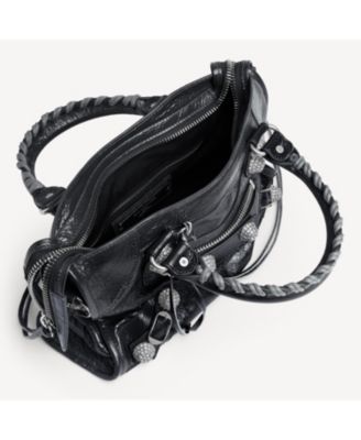 Le City Bag Small Giant Studs With Rhinestones