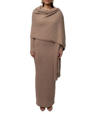  First Class Ribbed Maxi Dress