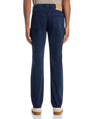 Cotton & Tencel Garment Dye Slim Fit Five Pocket Pants