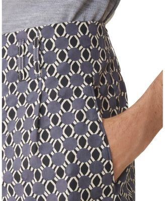 Printed Cotton Shorts