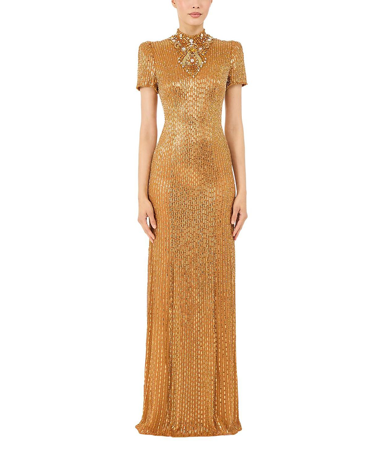 Jenny Packham Amber Embellished Maxi Dress