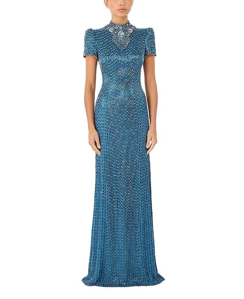 Jenny Packham Amber Embellished Maxi Dress