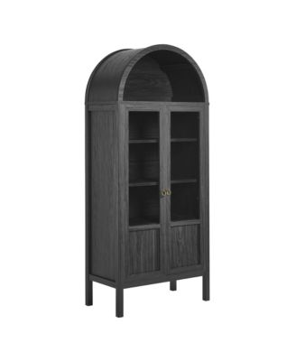 Tessa Tall Arched Storage Display Cabinet