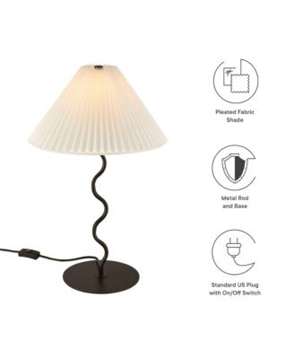 Wave Squiggle Table Lamp