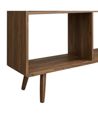 Transmit 7 Shelf Wood Grain Bookcase