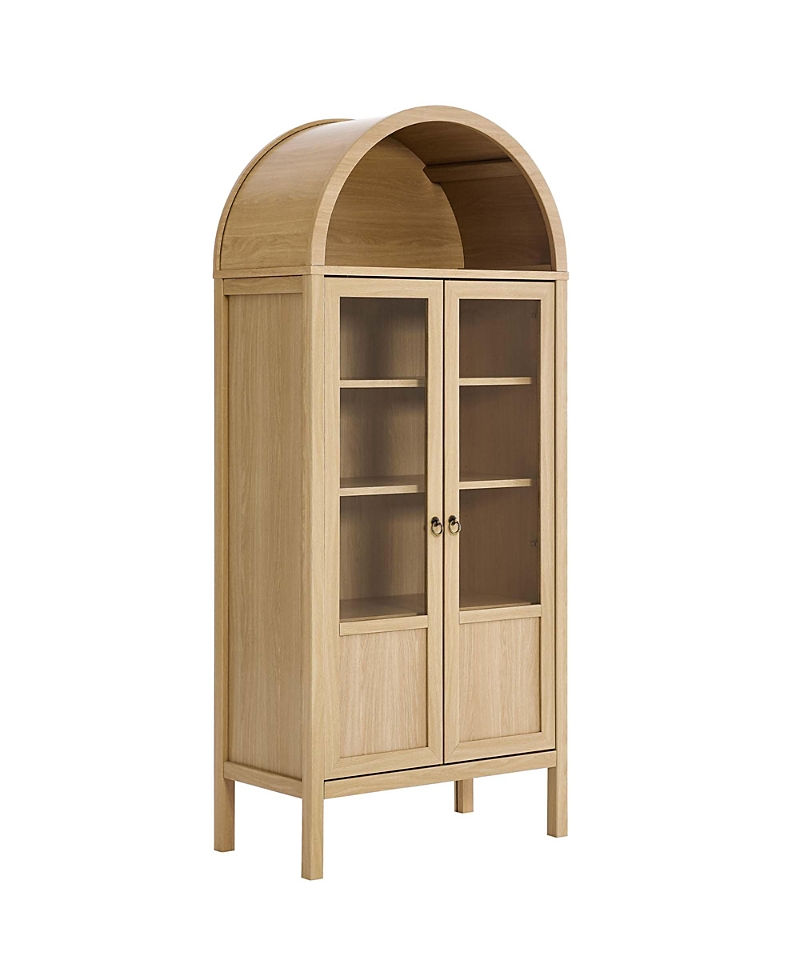 Modway Tessa Tall Arched Storage Display Cabinet