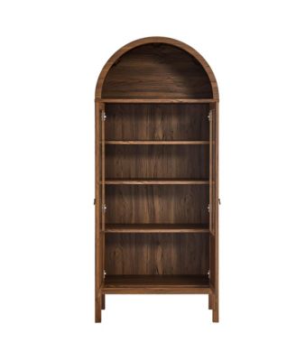 Tessa Tall Arched Storage Display Cabinet