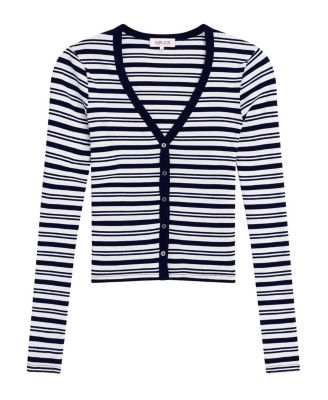  Zoe Breton Stripe Cardigan