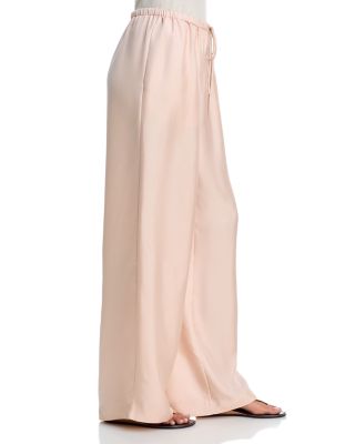 Relaxed Silk Trousers