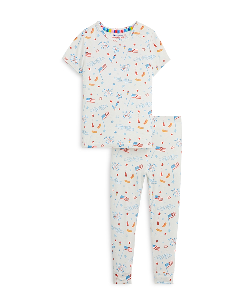 Magnetic Me Unisex Usa 250 Magnetic Pajama Set - Little Kid, Big Kid