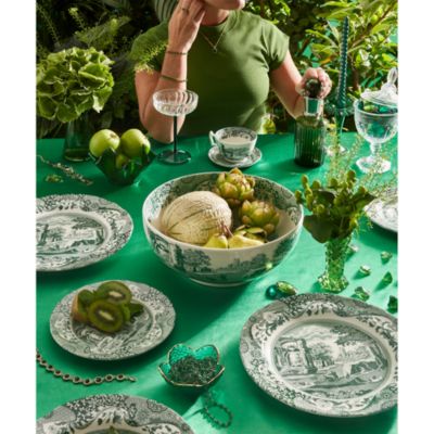 Heritage Green Italian Round Serving Bowl