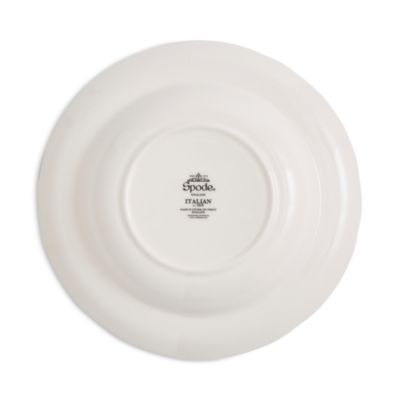 Heritage Green Italian Soup Plate, Set of 4
